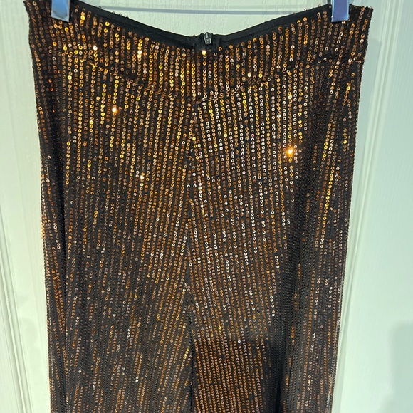Sequin Flare Pants - Size Small - Picture 2 of 3